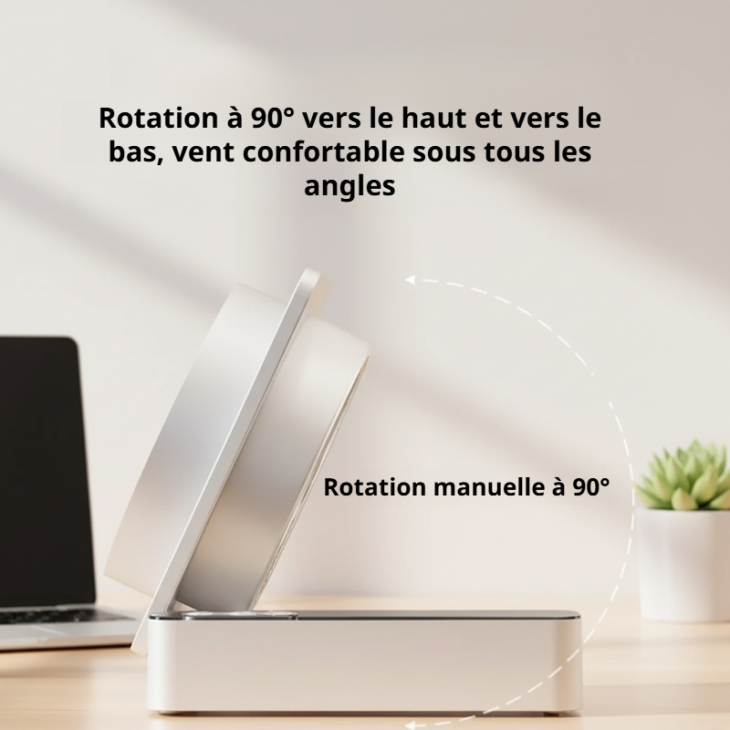 Ventilateur pliable silencieux