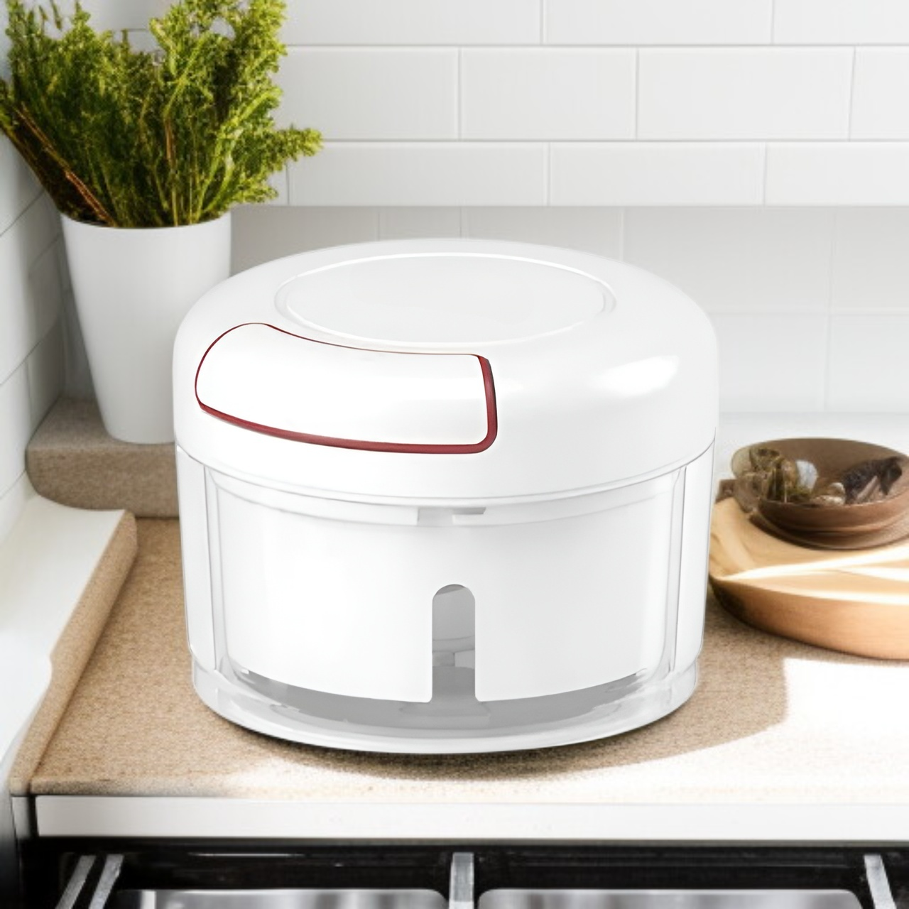 다용도 미니 야채 마늘 다지기 이유식 양파 고기 믹서기