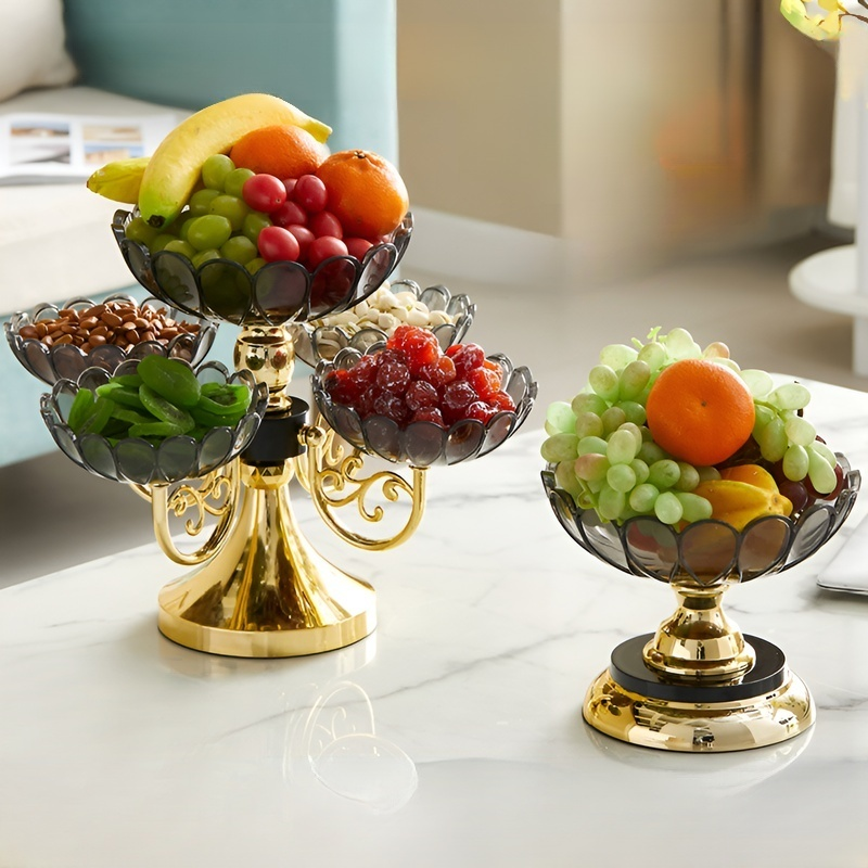 Multifunctional Rotating Candy Tray Dried Fruit Storage Box