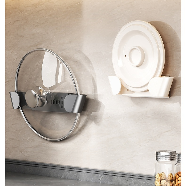 免打孔可伸縮調節鍋蓋架