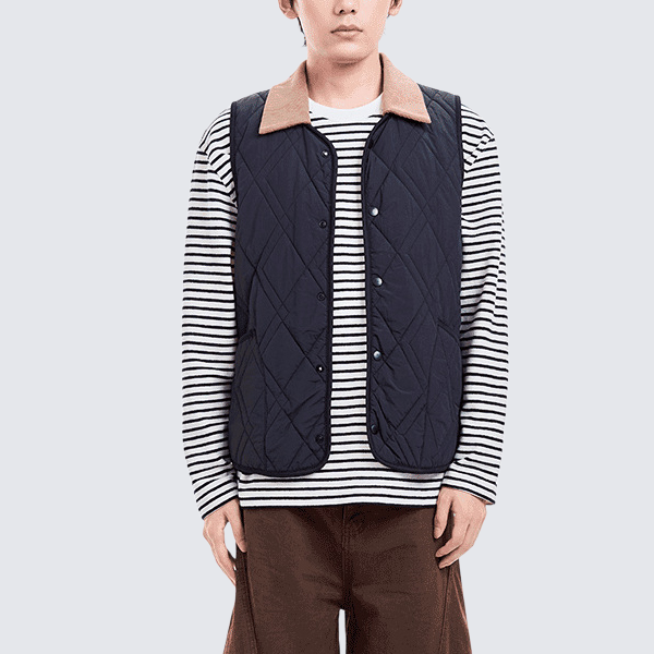 可拆領男女羊毛馬夾 