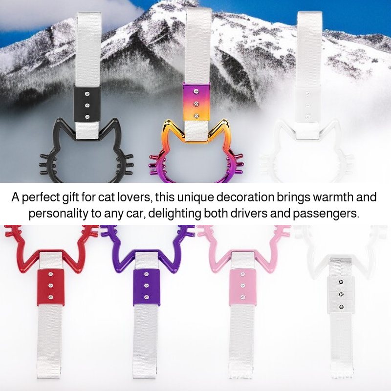 Adorable feline car decoration for interior styling