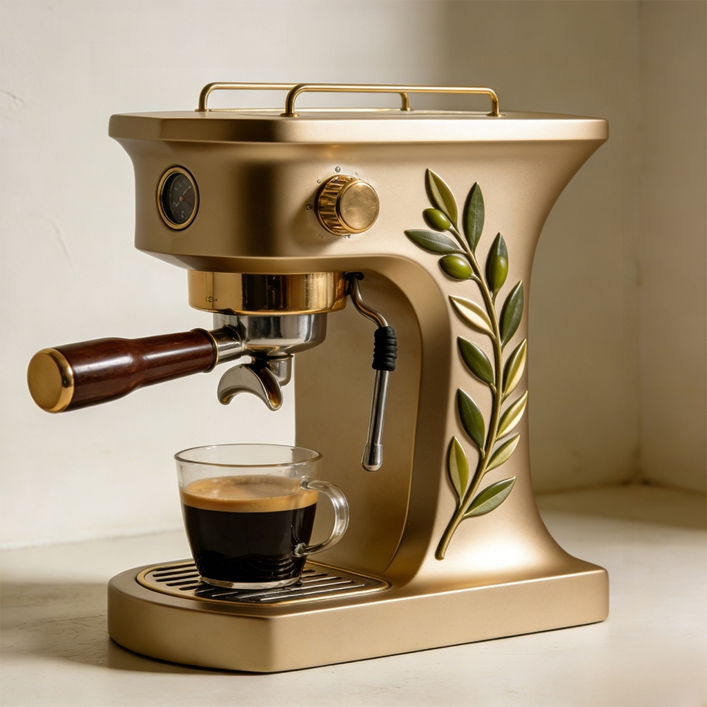 Cafetera de Estilo Vintage