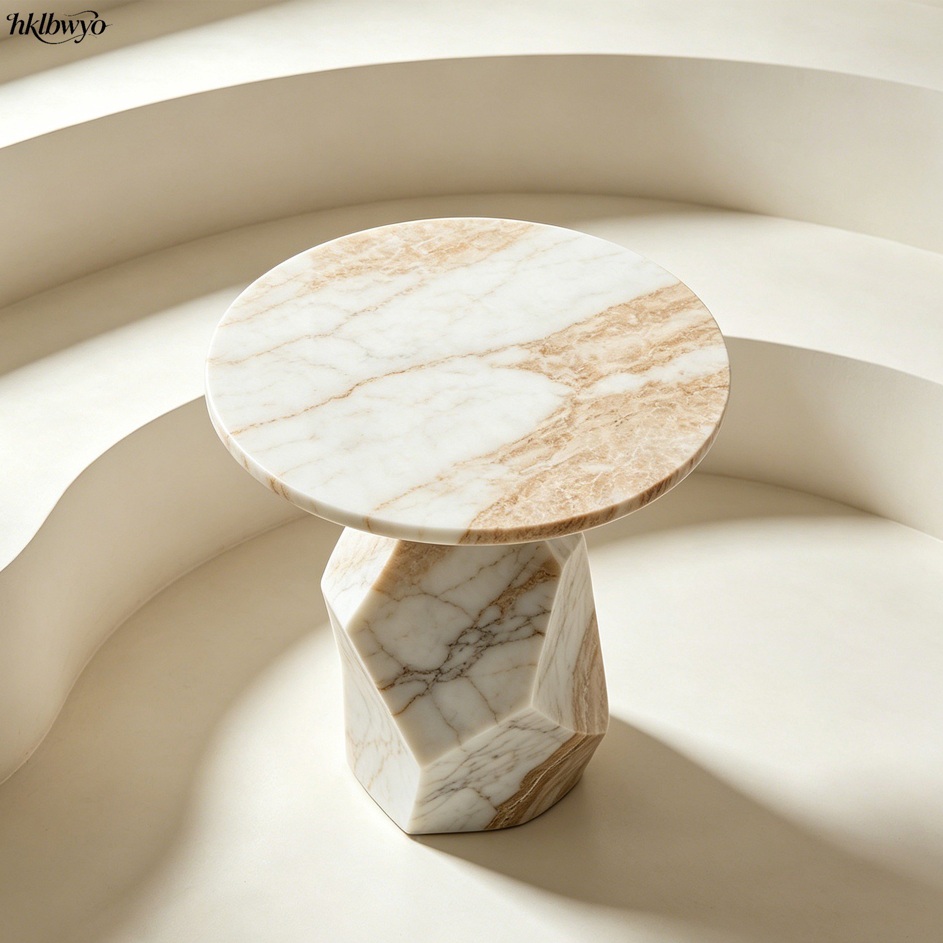 Marble side table