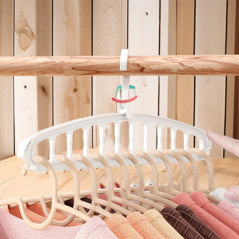 Perchero plegable multifuncional de pared para almacenamiento
