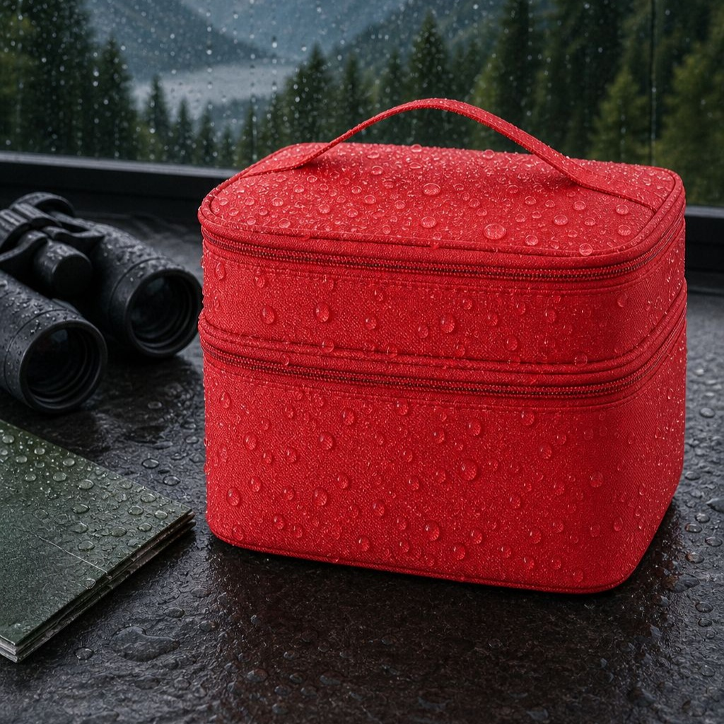 Rote Erste-Hilfe-Tasche Aufbewahrungstasche Reise Hausapotheke