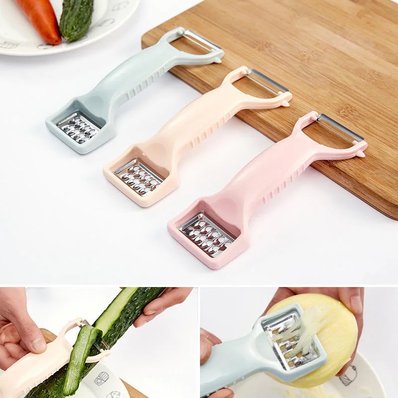 2-in-1 fruit and vegetable peeler