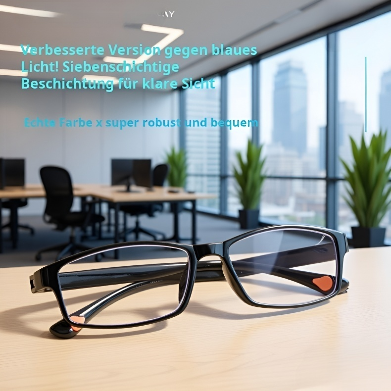 Neue modische Lesebrille mit Blaulichtfilter
