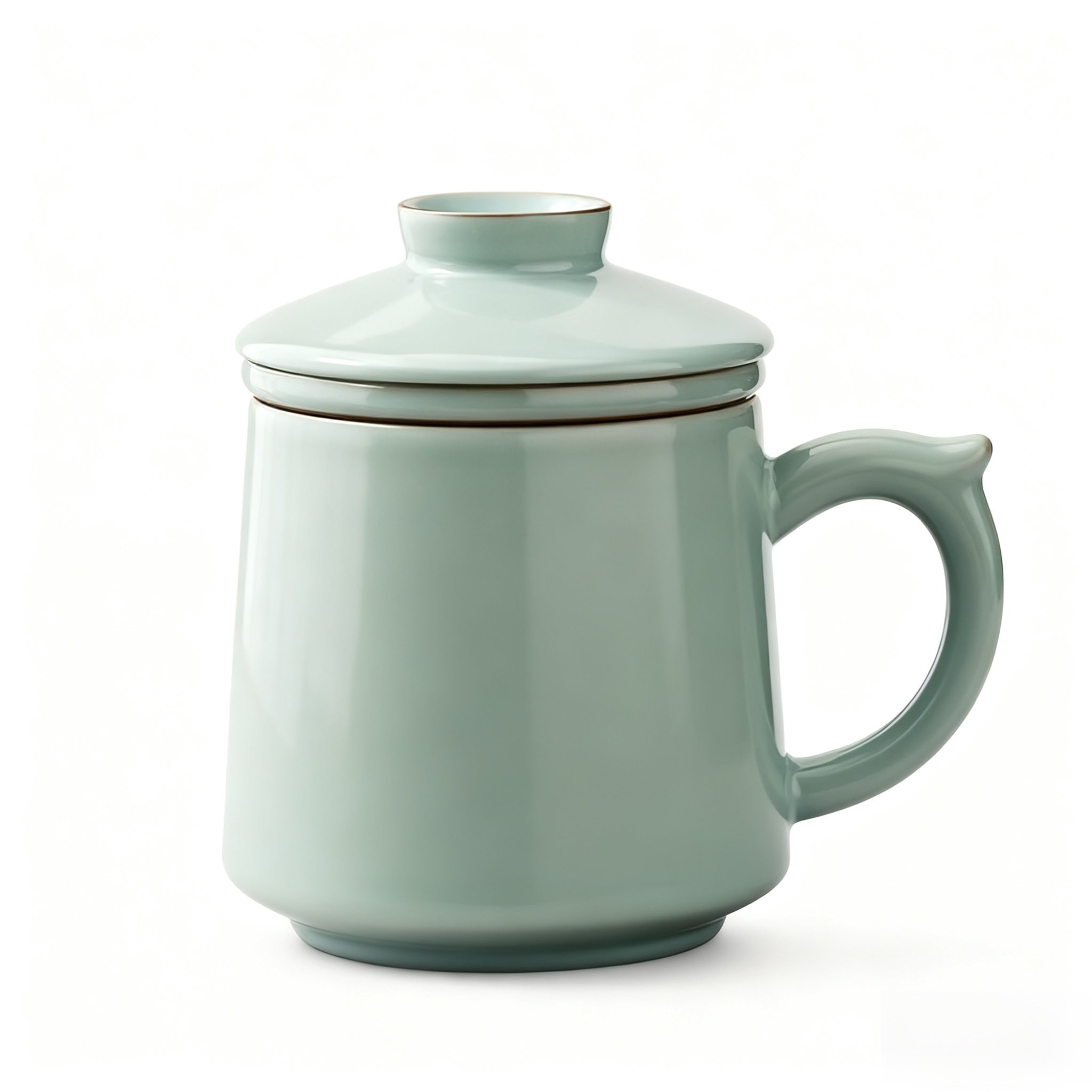 แก้ว Ru ware มีฝาปิด เซรามิก