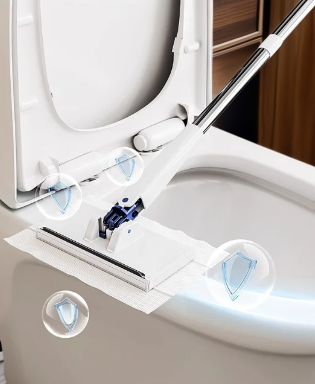 ผ้าไมโครไฟเบอร์ไม้ถูพื้นแฮนด์ฟรี