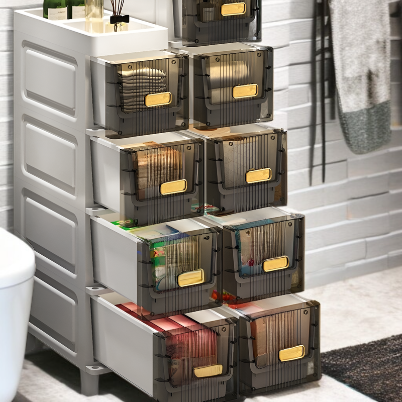 초슬림 주방 서랍형 선반 캐비닛