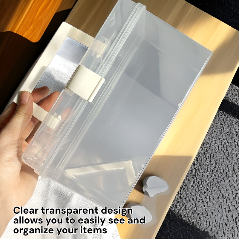 Transparent Handheld Storage Box