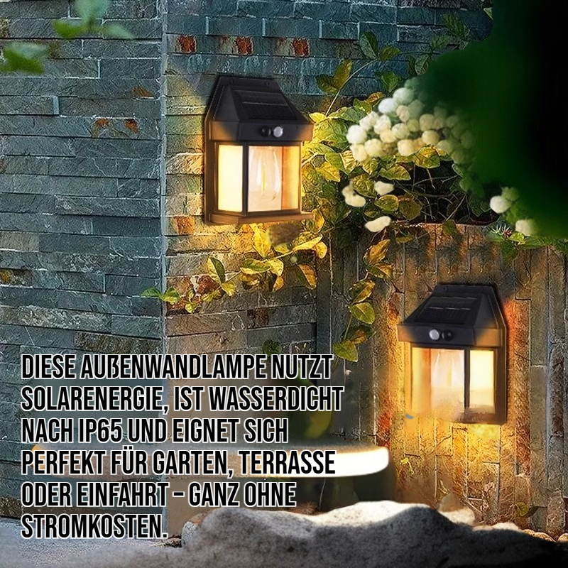 Außenwasserdichte Solar Wandleuchte