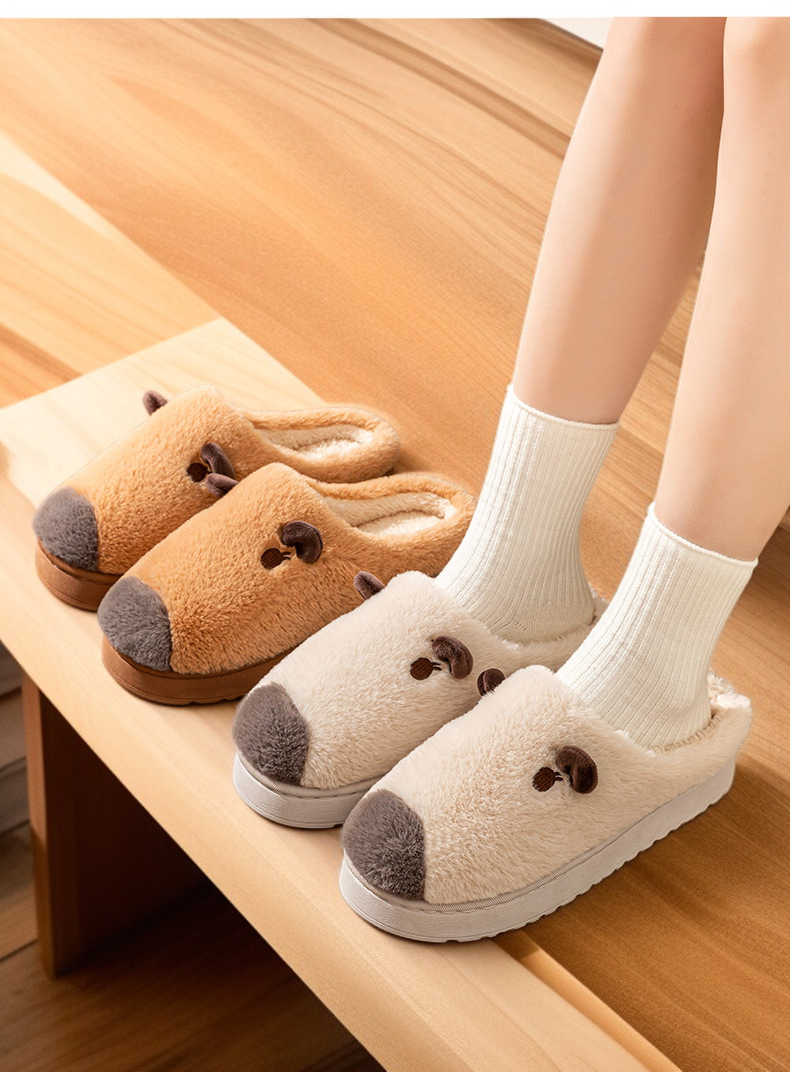 厚底防滑女棉拖鞋室內使用