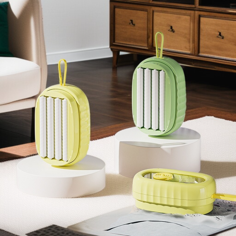 Soft foam laundry roller cleaning brush for household use