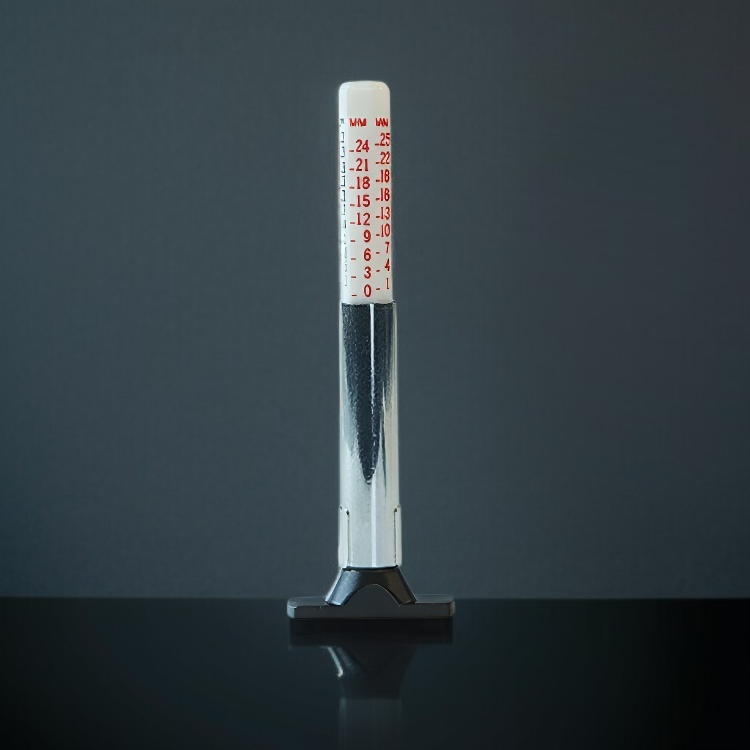 เกจวัดความลึกดอกยาง เกจวัดความลึกดอกยาง 0.25มม. เกจวัดความลึกดอกยาง