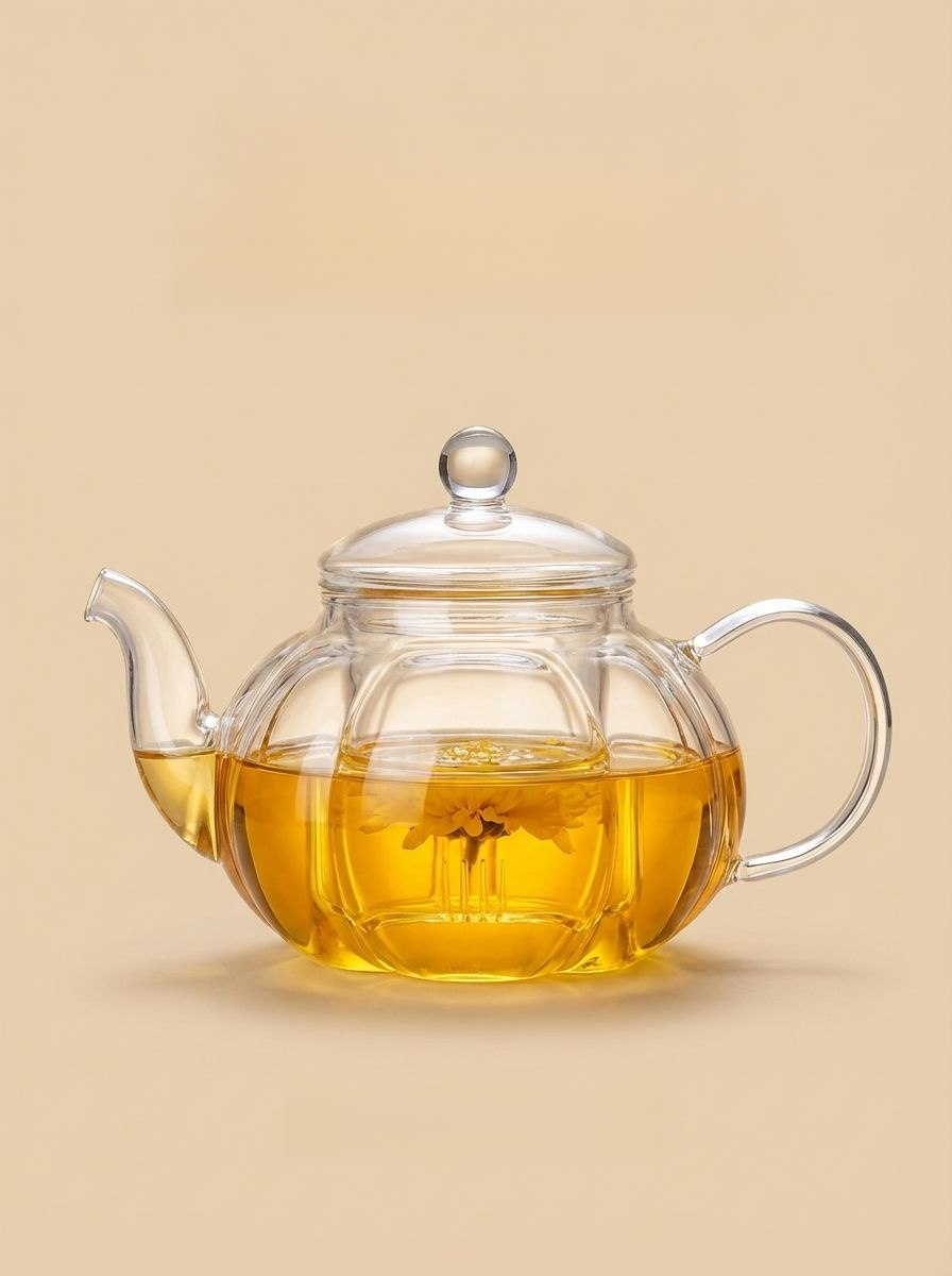 玻璃壺套裝泡茶場景
