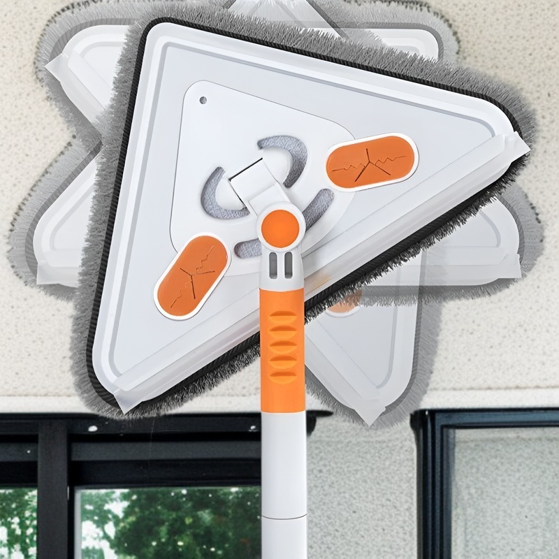 플렉시블 밀대 벽 먼지 제거 다용도 밀대 삼각 밀대 욕실 지붕 청소 밀대 썬플라워 밀대 주방 유리 닦기 삼각 밀대