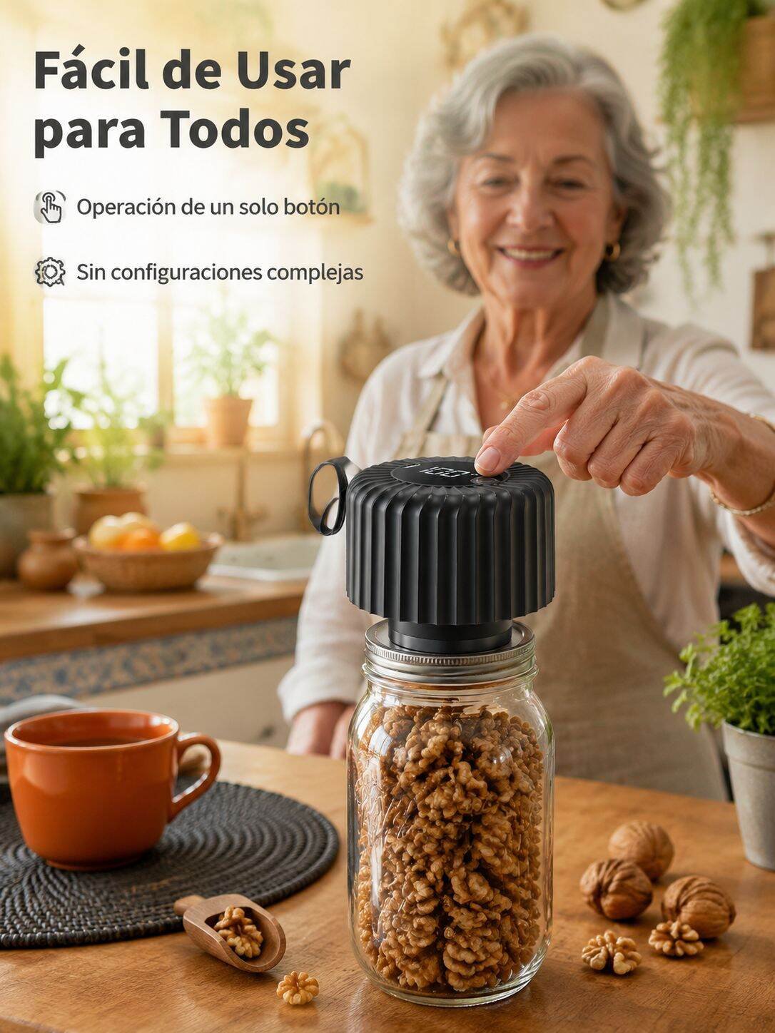Envasadora al vacío eléctrica para el hogar