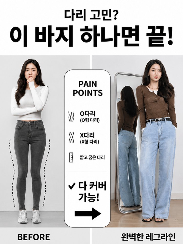 26SS 루즈 스트레이트 데님