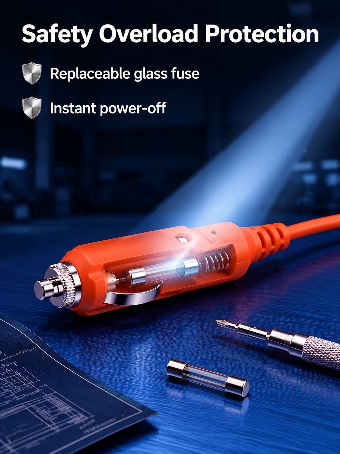 Car Battery Charging Cable