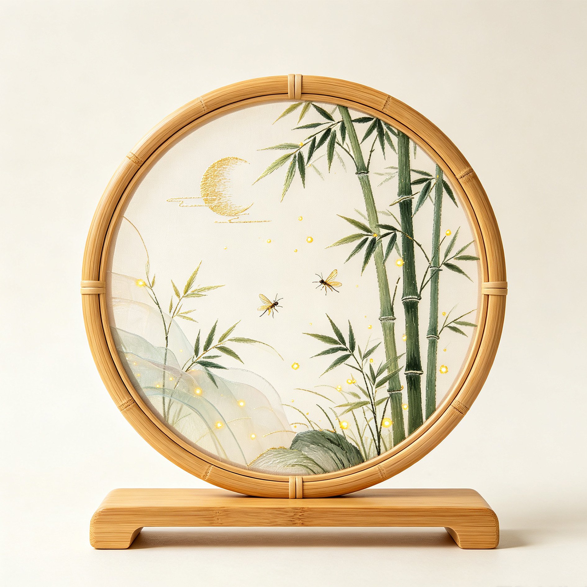 蘇州刺繍両面刺繍スクリーン