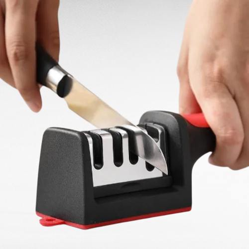  휴대용 3단계 칼 숫돌 다이아몬드 칼갈이