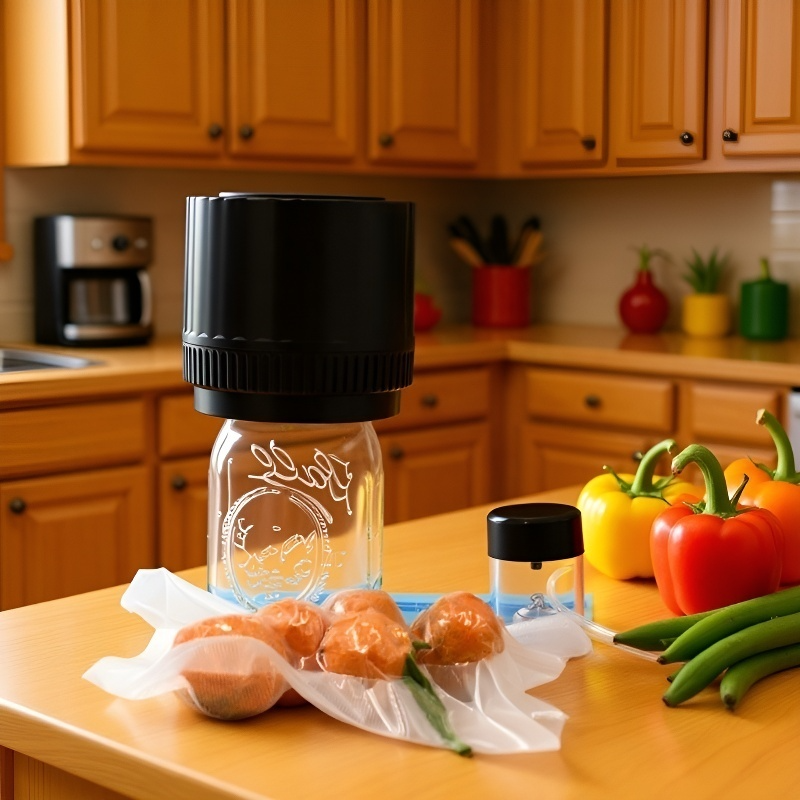 家庭用食品保存シール機 小型電動ポータブル