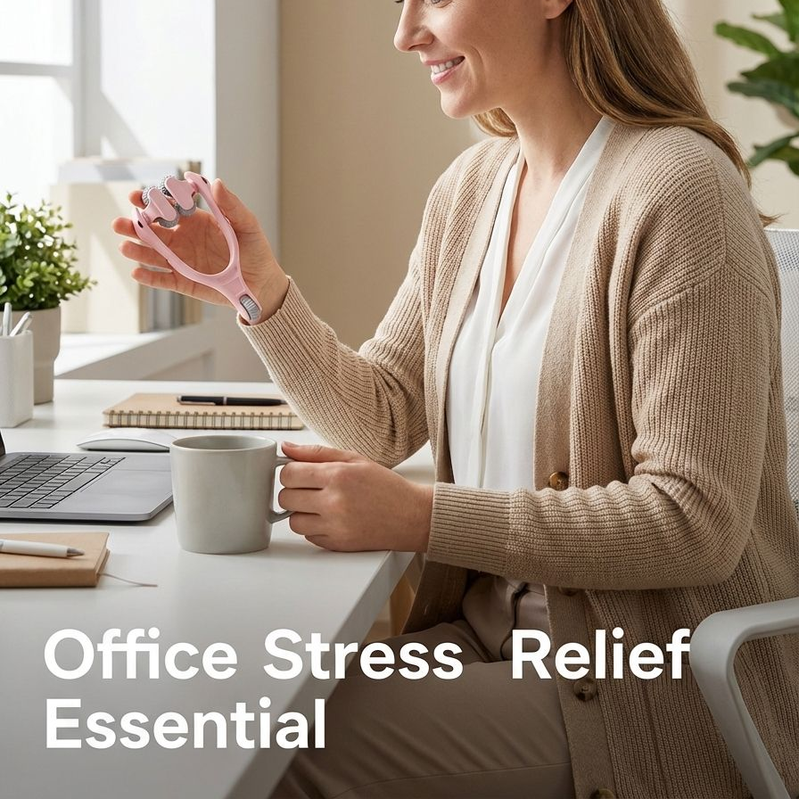 Multi-Row Finger Roller Massager