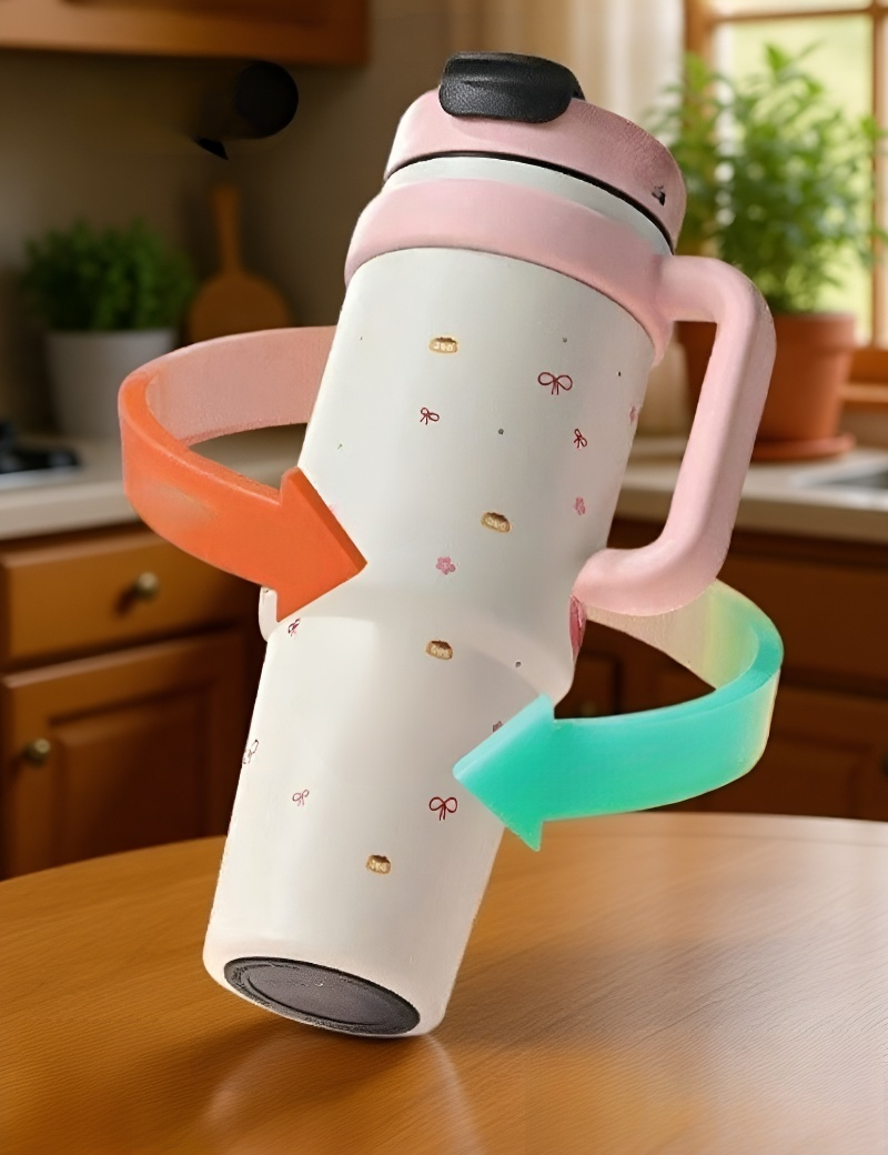 Vaso resistente de acero inoxidable para postres fríos