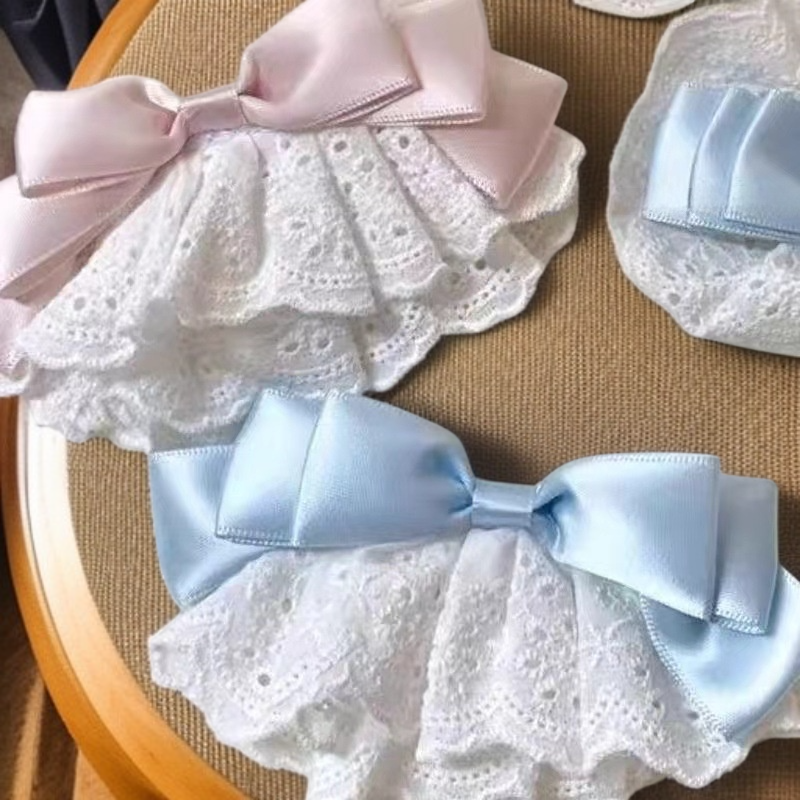 レースのヘアクリップ