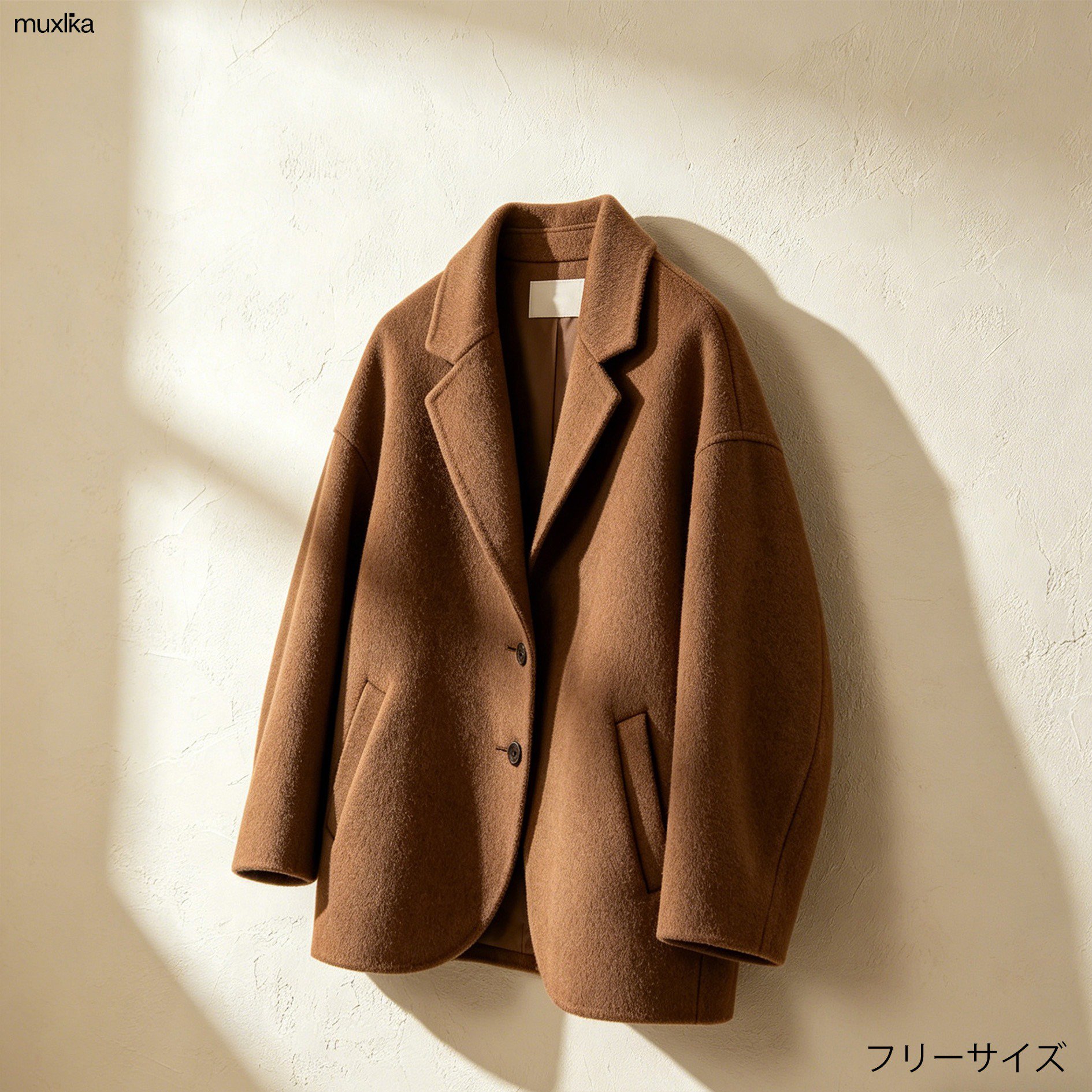 秋冬におすすめのゆったりコートコーディネート