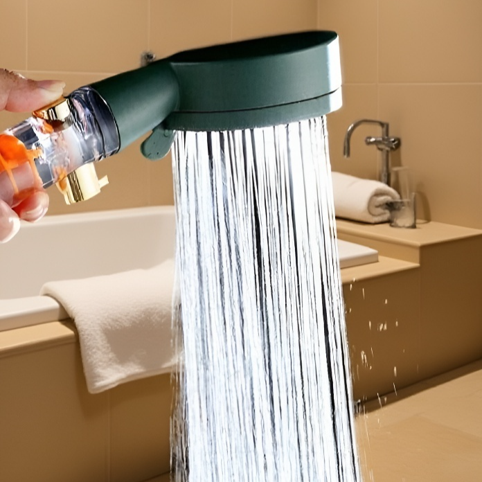 Durable and long-lasting shower booster head for home use