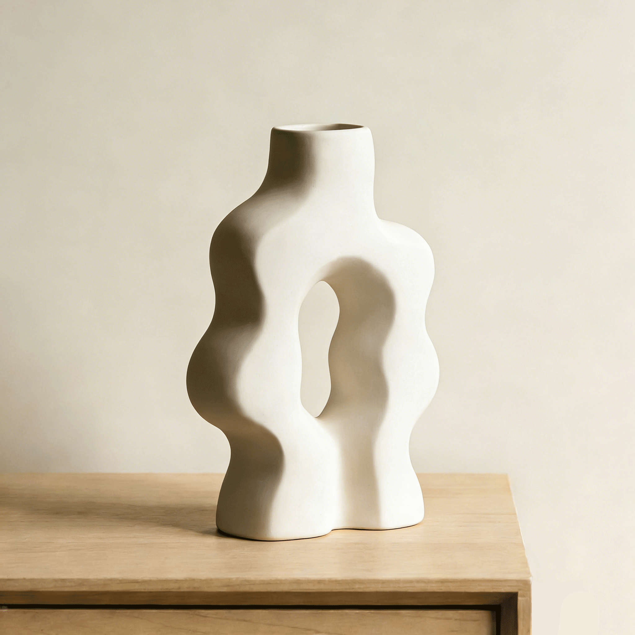 Set de 3 floreros elegantes para decoración