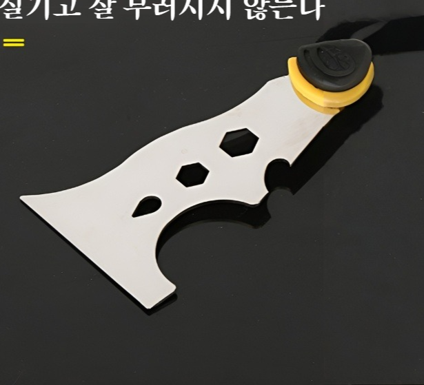 다용도 청소삽 바닥 두꺼운 스크레이퍼 그레이 청소도구 스테인레스 스틸 두꺼운 다용도 청소삽