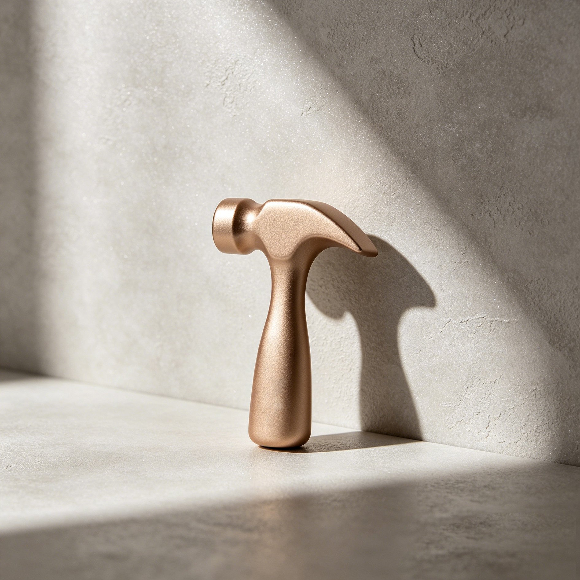 Multi-purpose metal hammer with ergonomic handle