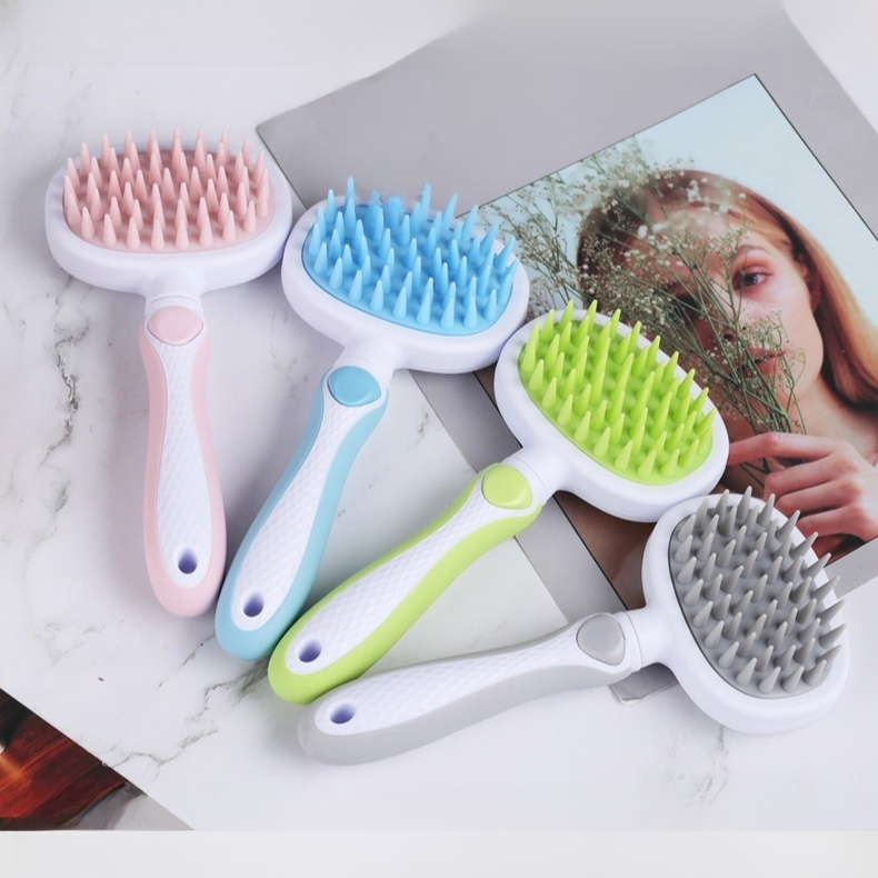 Peigne en silicone pour animaux