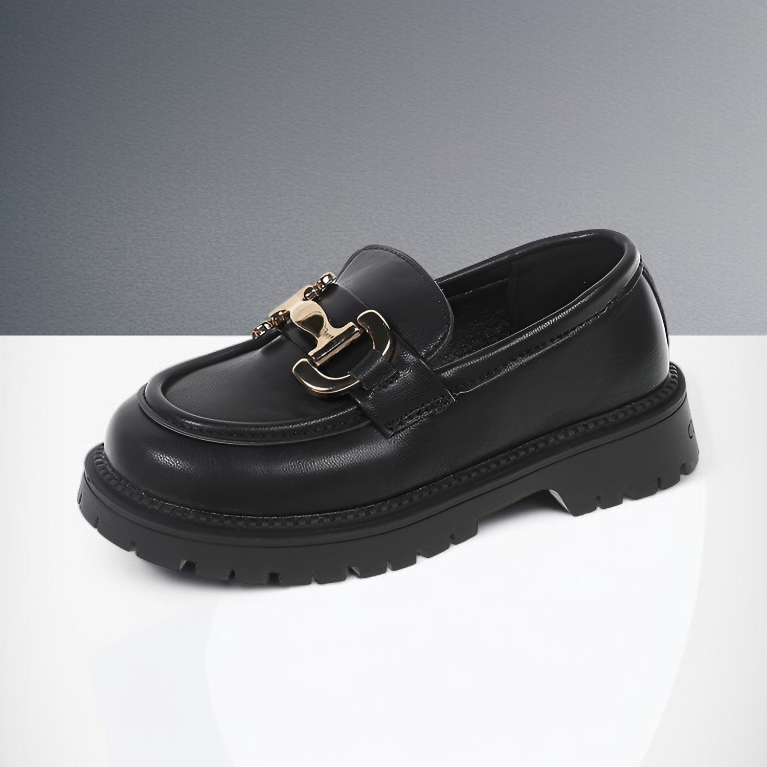 새로운 봄/가을 정품 가죽 소프트솔 로퍼