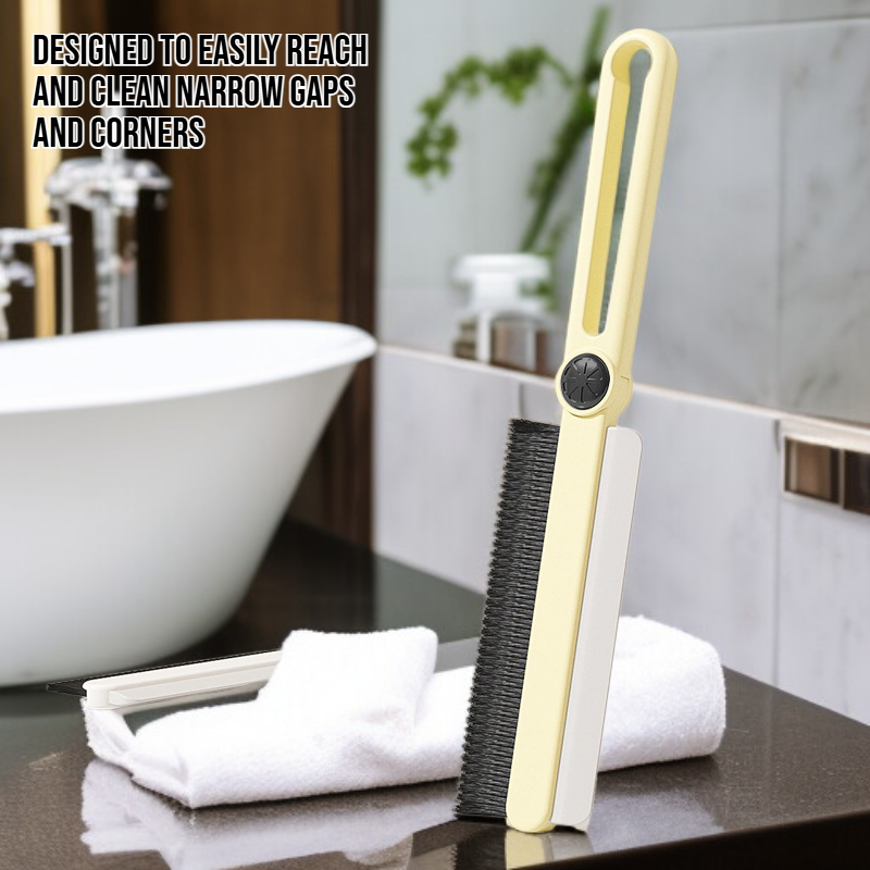 Multi functional gap cleaning brush