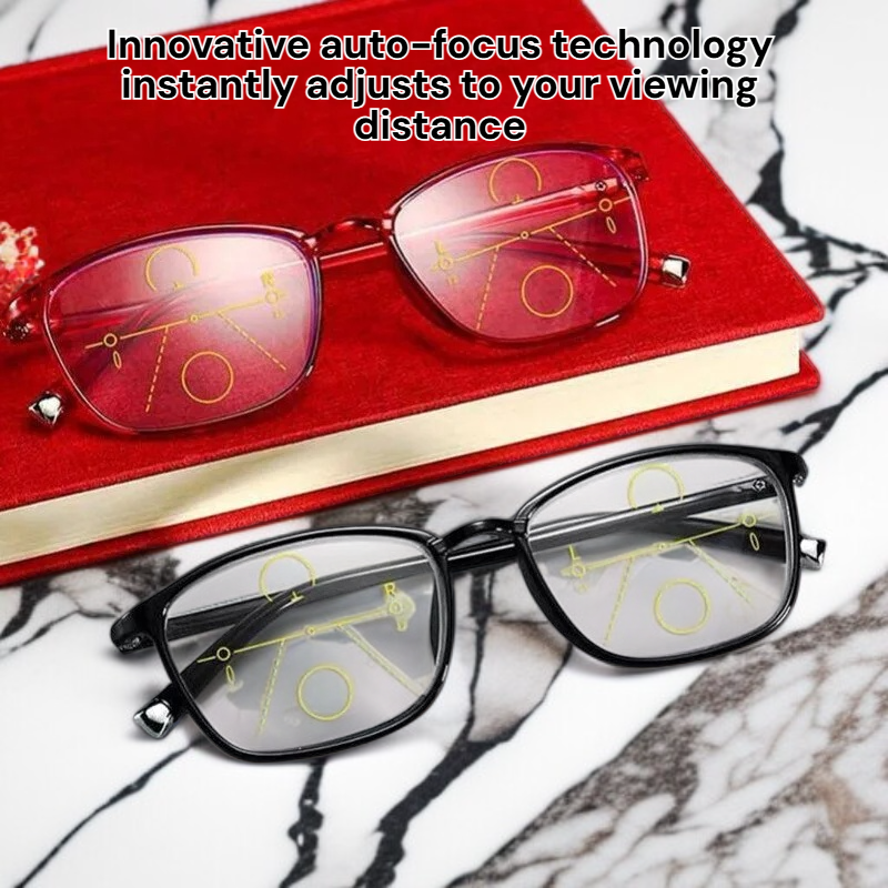 Lightweight Auto-Focus Reading Glasses for Seniors and Adults