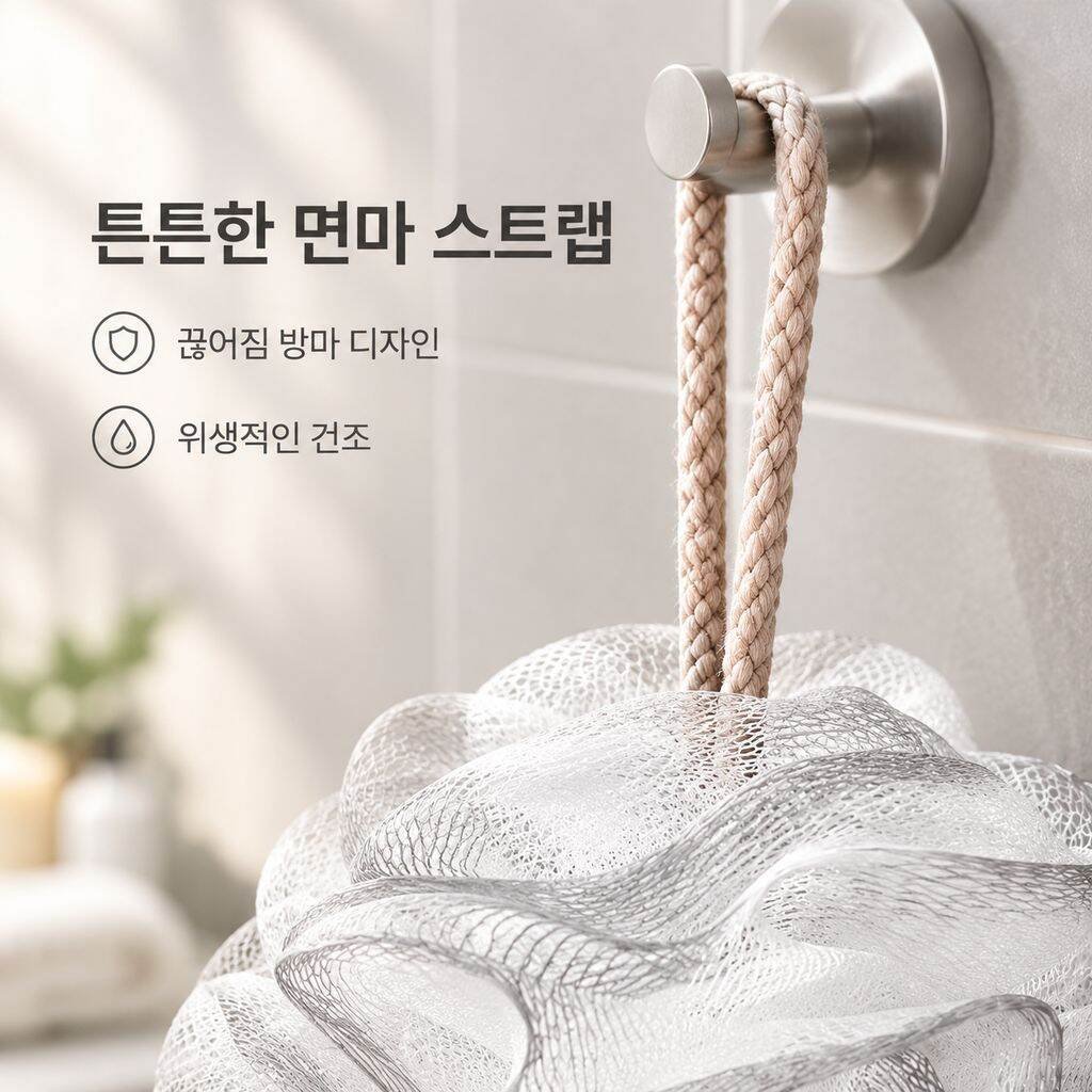 내구성이 뛰어나고 매우 부드러운 특대형 목욕용 스펀지/루파