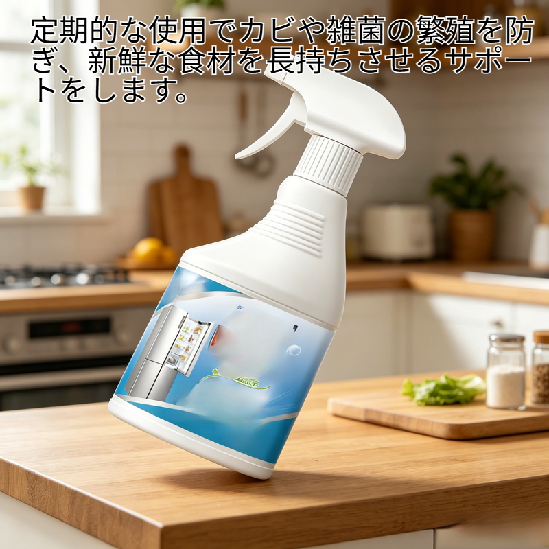 冷蔵庫専用洗浄剤と消臭剤