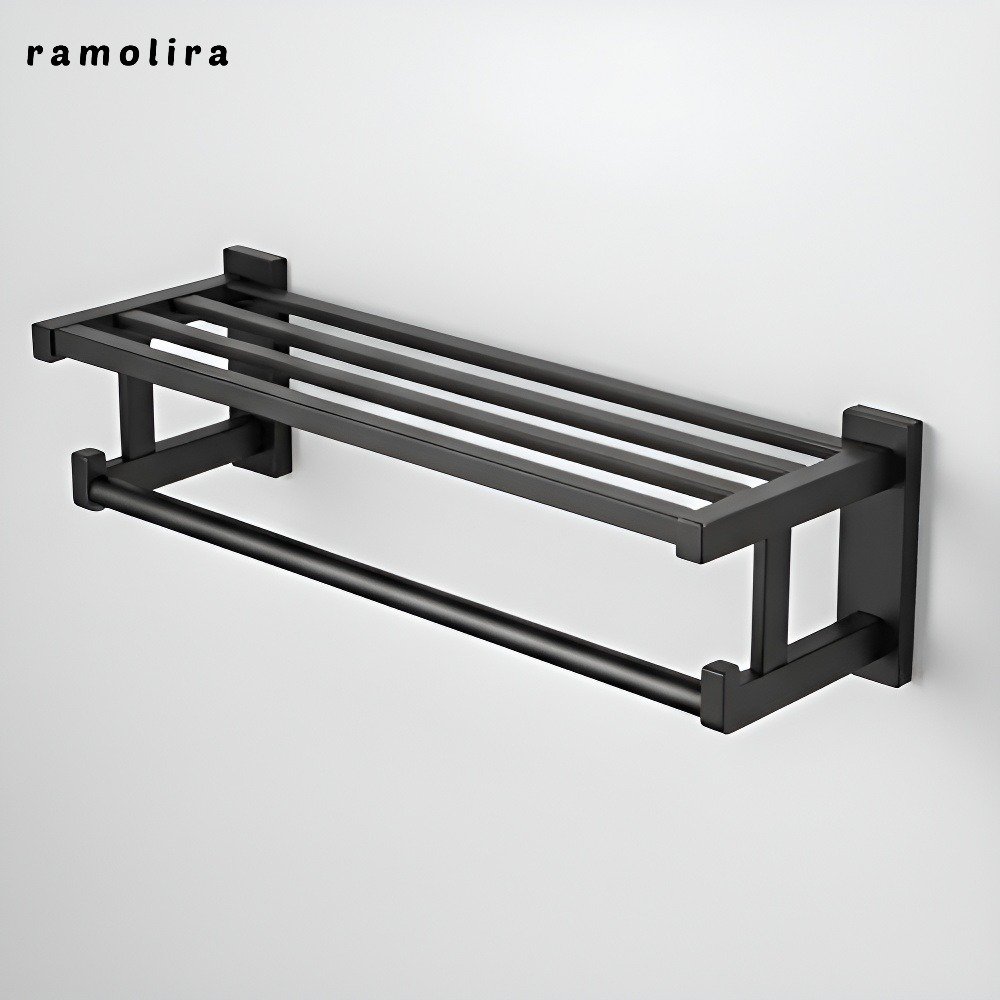 벽 손상 없는 설치가 가능한 욕실수납장