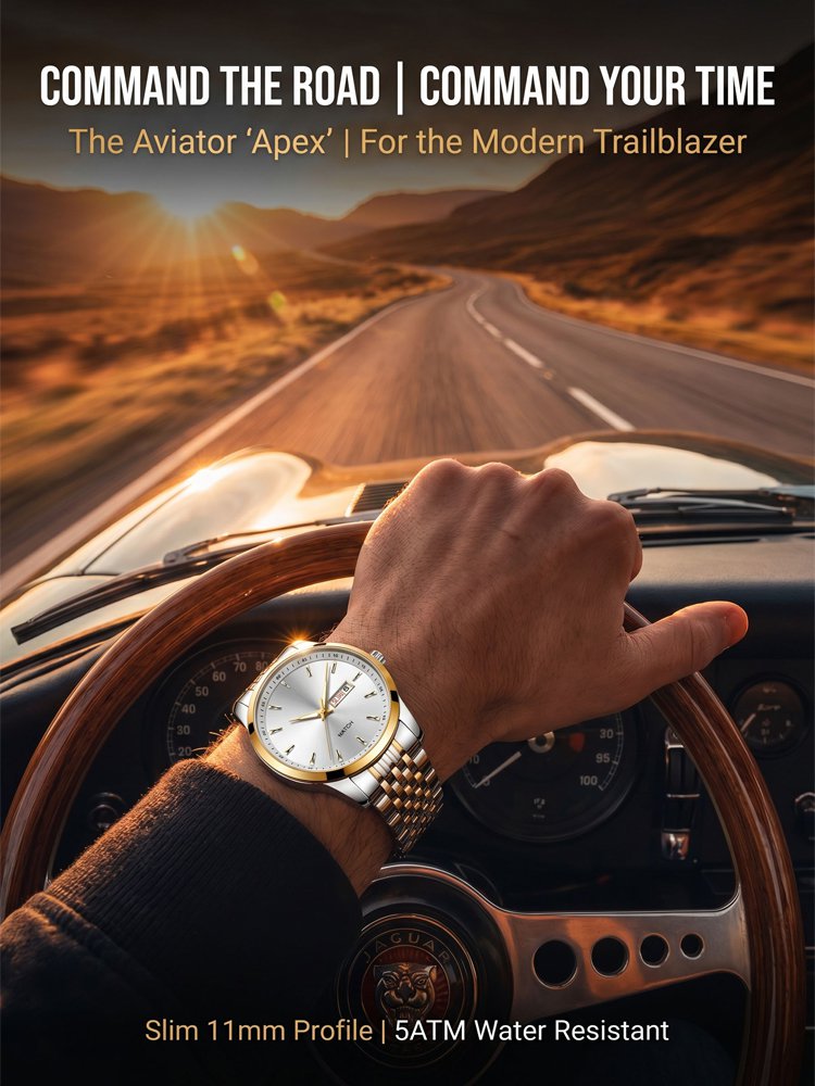[The Aviator Apex ]Fully Automatic Men's Watch