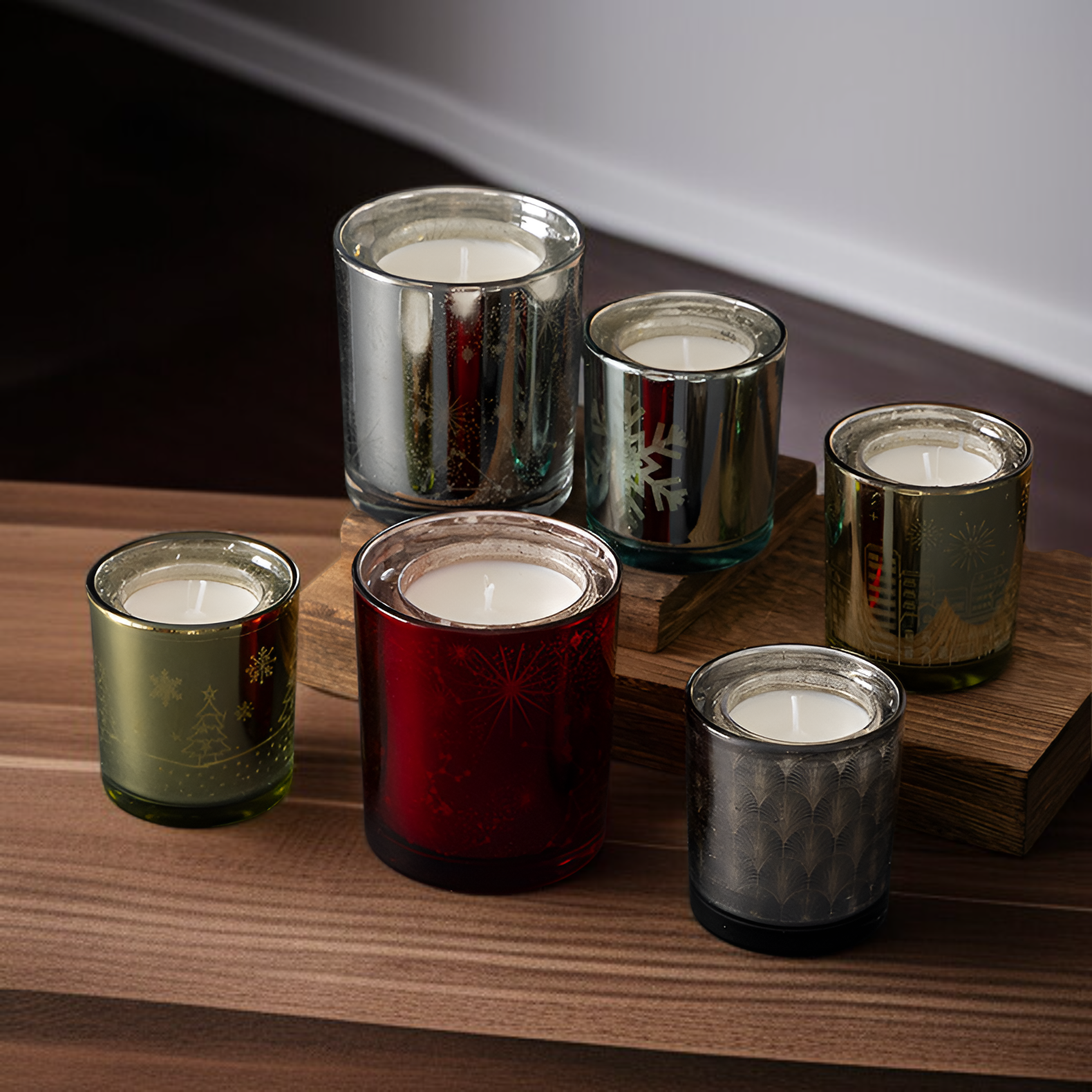 선물용 LED 향초 패키지 디자인