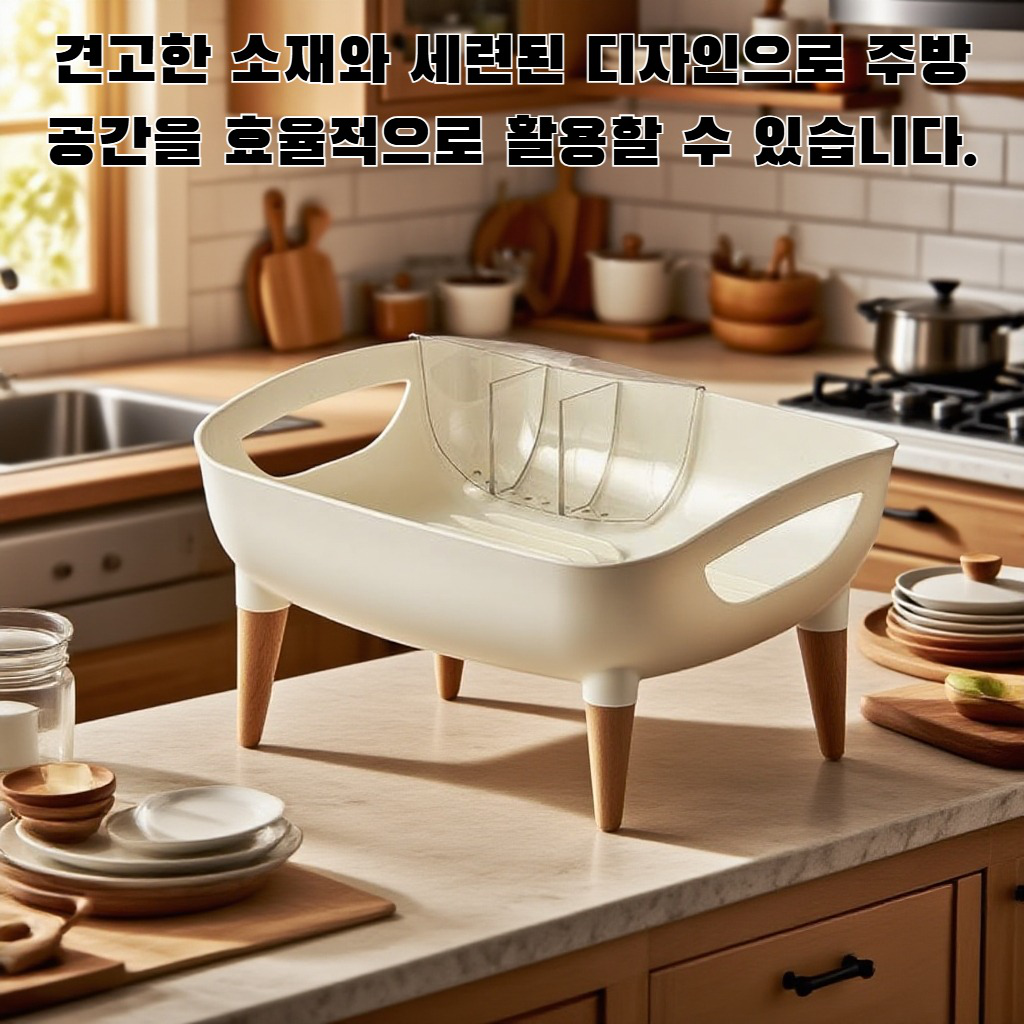 주방 선반 배수 선반