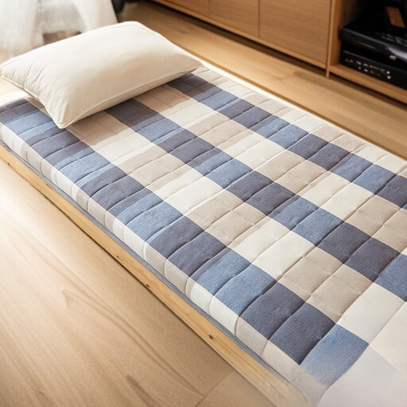기숙사 싱글 매트리스 가정용 면 소프트 매트리스 커버 요 다다미 침대 침실 매트리스 매트리스 싱글 매트리스
