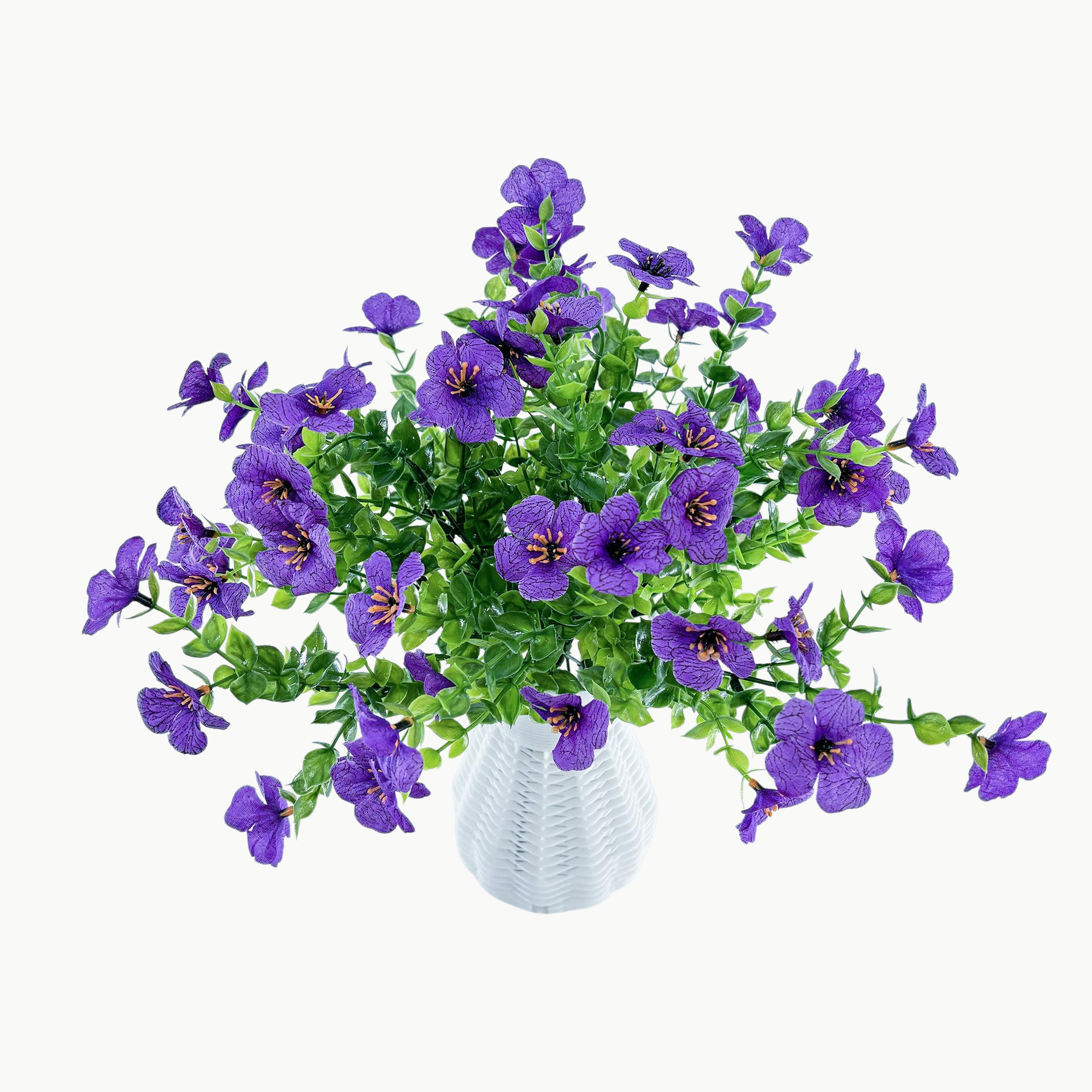  紫罗兰の新作人工シルクフラワー ダイニングテーブル装飾