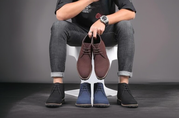 スタイリッシュな秋用メンズ革靴