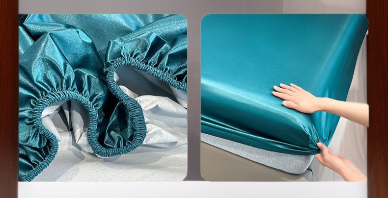 피부에 자극 없는 아이스 실크 시트